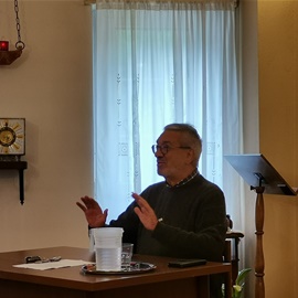 5 maggio 2024: alcuni momenti dell'incontro con Fra Beppe Giunti